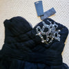 Aftershock new  embellished corset party cocktail dress size 12