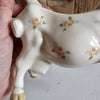Beswick Vintage 1980s Daisy The Cow Floral Creamer Figurine Pottery Collectable