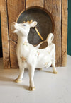 Beswick Vintage 1980s Daisy The Cow Floral Creamer Figurine Pottery Collectable